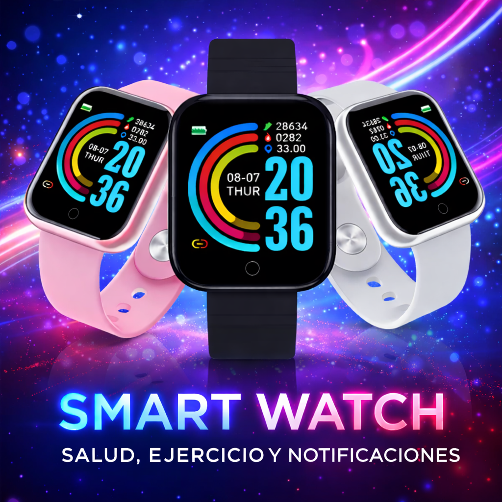 Reloj Inteligente Bluetooth D20 – Actividad Física, Salud y Notificaciones